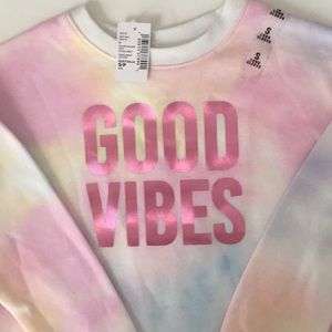 Brand New Girls Tie Dye Sweatshirt